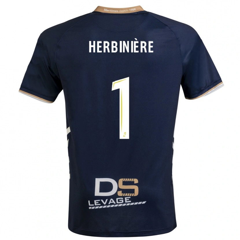 Danxen Damen Romain Herbinière #1 Marine Gold Heimtrikot Trikot 2025/26 T-Shirt