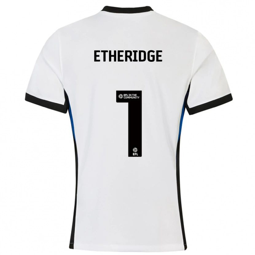 Danxen Damen Neil Etheridge #1 Weiß Blau Auswärtstrikot Trikot 2025/26 T-Shirt