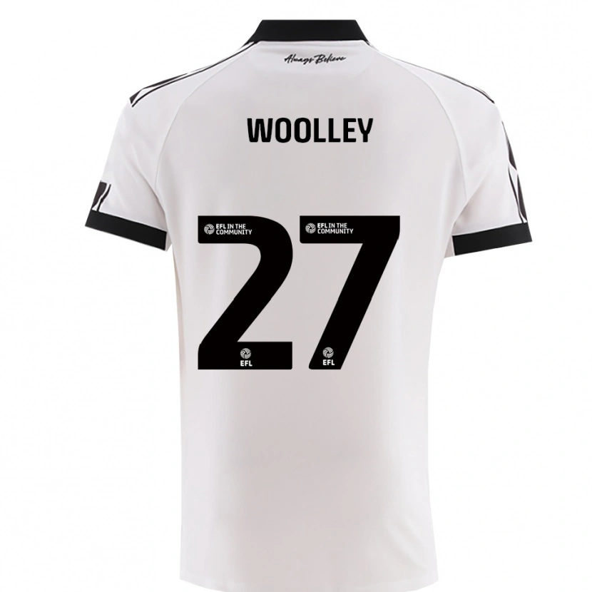 Danxen Damen Jesse Woolley #27 Weiß Schwarz Auswärtstrikot Trikot 2025/26 T-Shirt