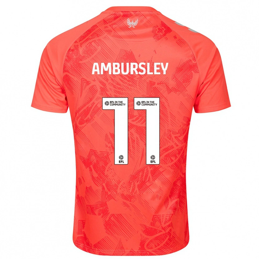 Danxen Damen Conrad Ambursley #11 Orange Weiß Auswärtstrikot Trikot 2025/26 T-Shirt