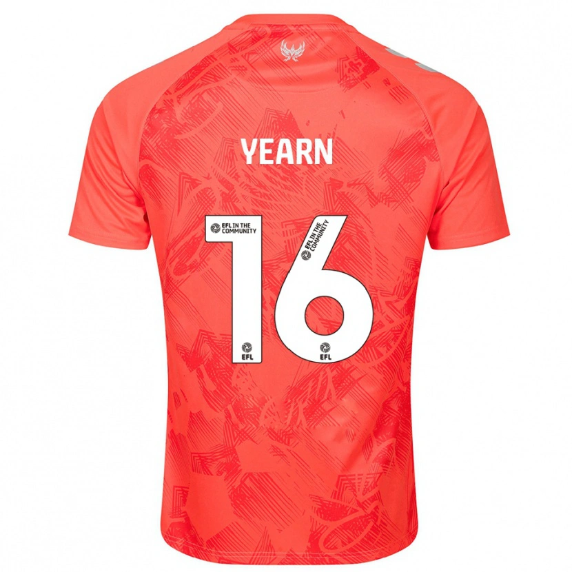 Danxen Damen Kai Yearn #16 Orange Weiß Auswärtstrikot Trikot 2025/26 T-Shirt