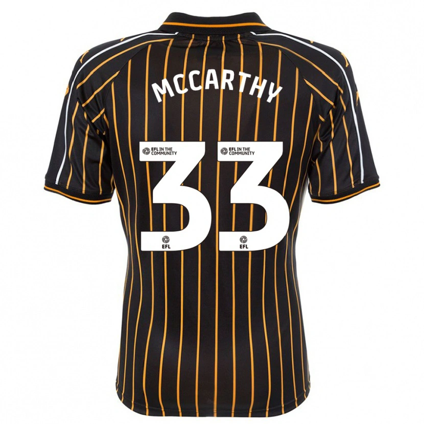 Danxen Damen Cathal Mccarthy #33 Weiß Schwarz Auswärtstrikot Trikot 2025/26 T-Shirt