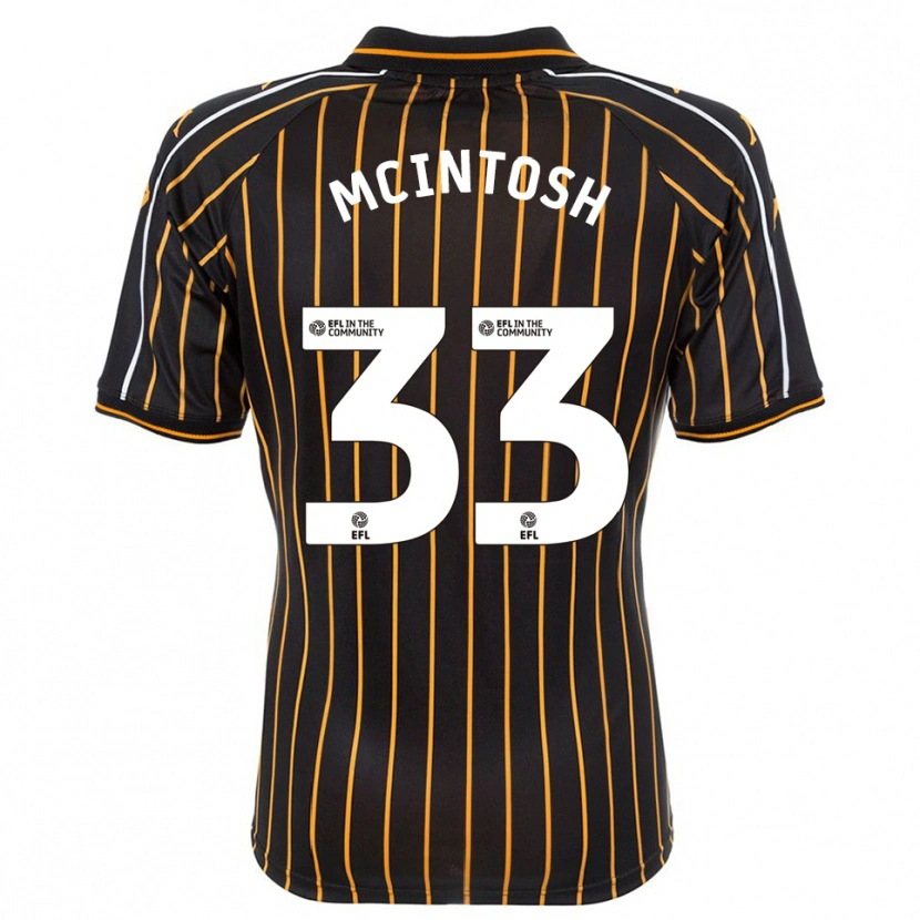 Danxen Damen Lucy Mcintosh #33 Weiß Schwarz Auswärtstrikot Trikot 2025/26 T-Shirt