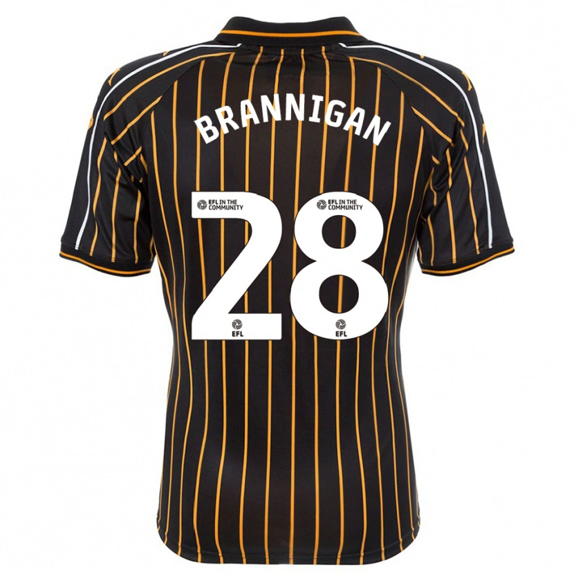 Danxen Damen Aoife Brannigan #28 Weiß Schwarz Auswärtstrikot Trikot 2025/26 T-Shirt