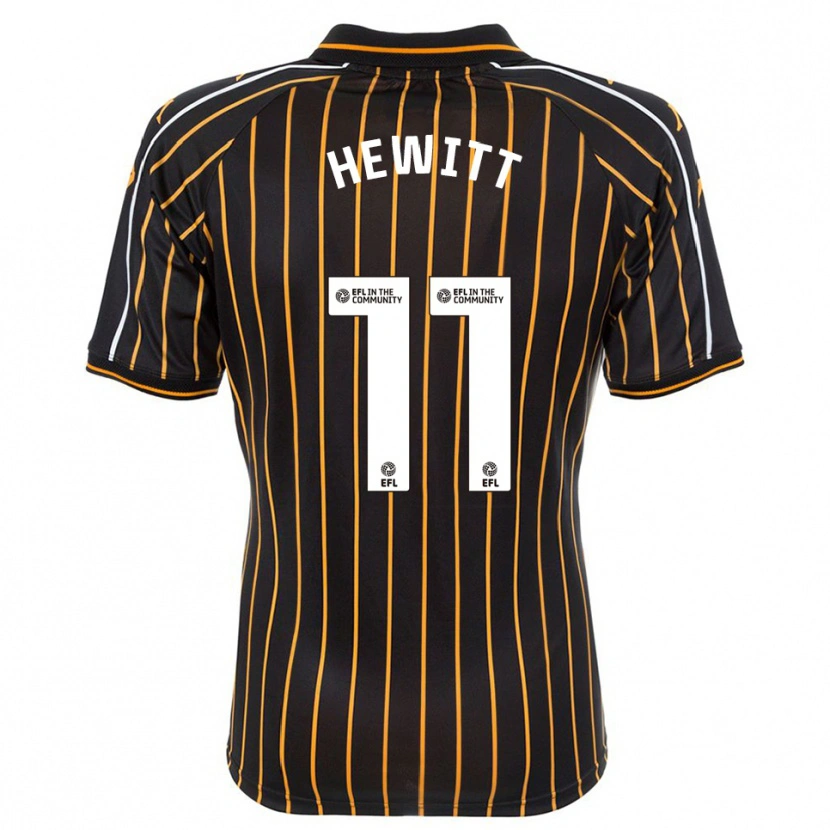 Danxen Damen Stan Hewitt #11 Weiß Schwarz Auswärtstrikot Trikot 2025/26 T-Shirt