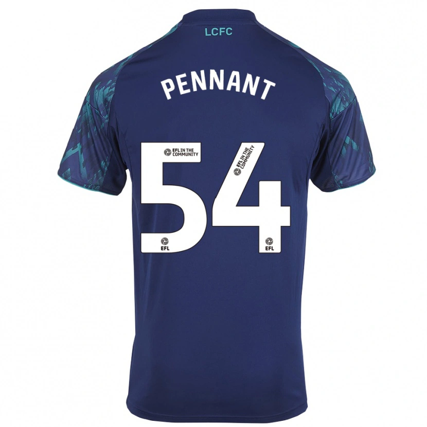 Danxen Damen Kian Pennant #54 Marinegrün Weiß Auswärtstrikot Trikot 2025/26 T-Shirt