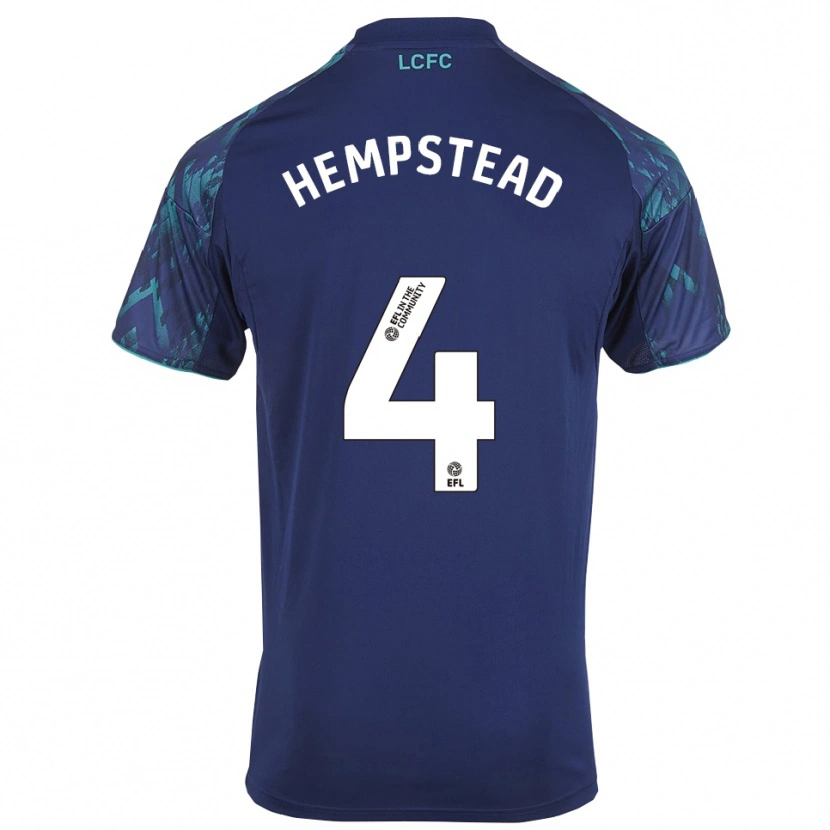 Danxen Damen Oliver Hempstead #4 Marinegrün Weiß Auswärtstrikot Trikot 2025/26 T-Shirt