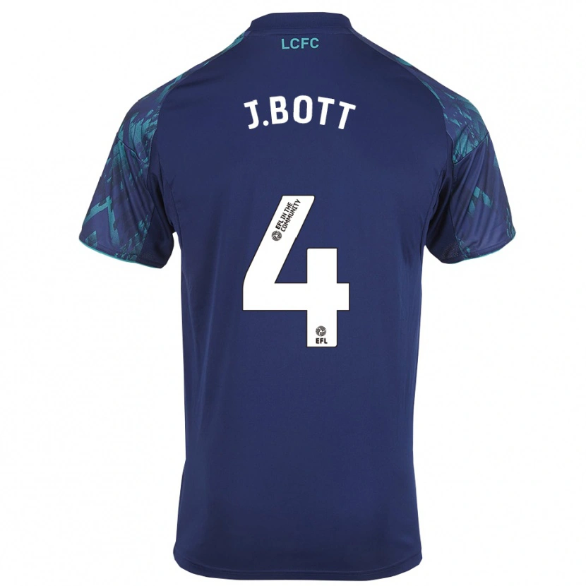 Danxen Damen C. J. Bott #4 Marinegrün Weiß Auswärtstrikot Trikot 2025/26 T-Shirt