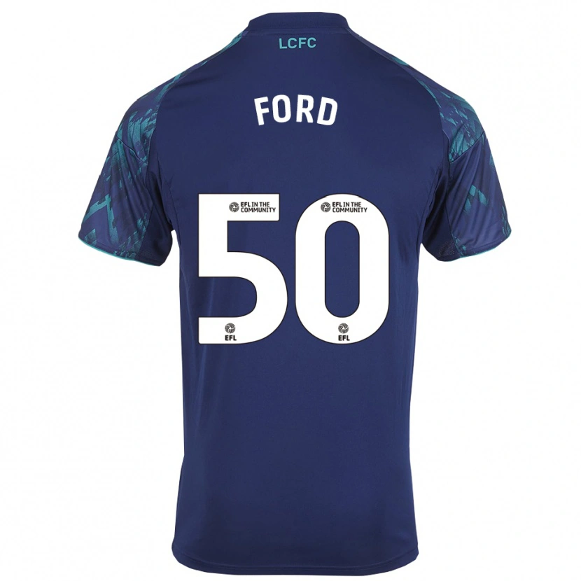 Danxen Damen Harvey Godsmark Ford #50 Marinegrün Weiß Auswärtstrikot Trikot 2025/26 T-Shirt