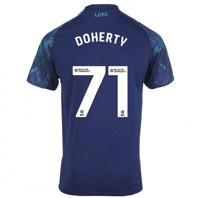 Danxen Damen Arlo Doherty #71 Marinegrün Weiß Auswärtstrikot Trikot 2025/26 T-Shirt