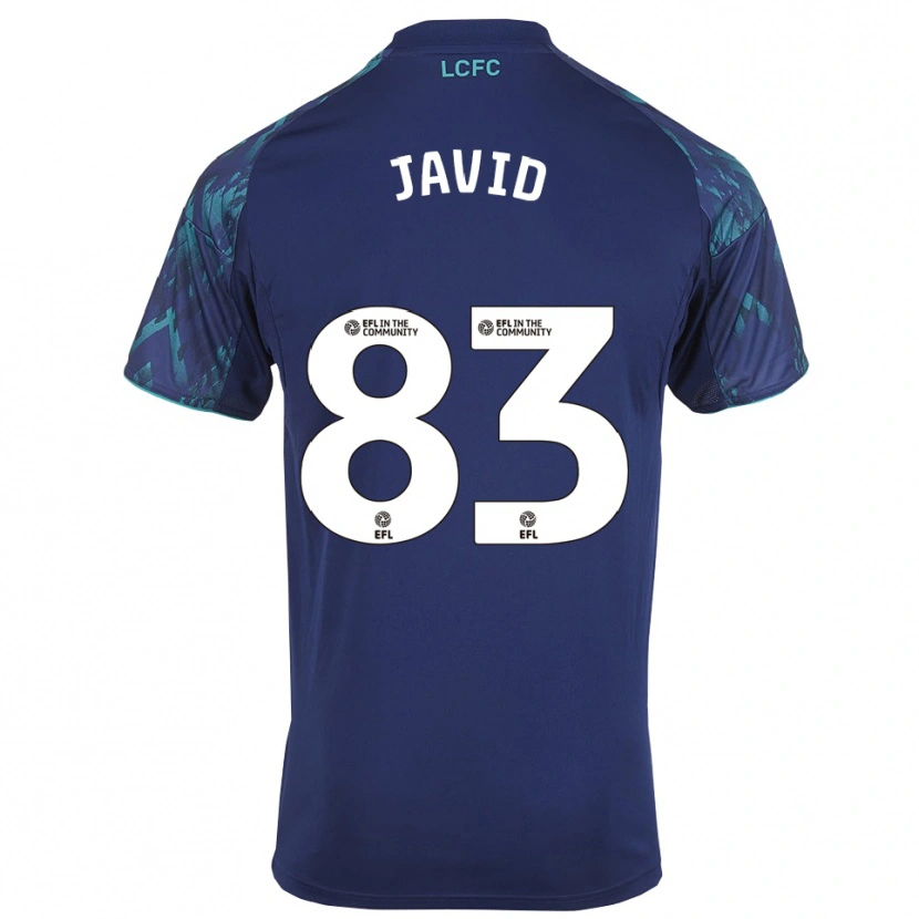 Danxen Damen Abdullah Javid #83 Marinegrün Weiß Auswärtstrikot Trikot 2025/26 T-Shirt