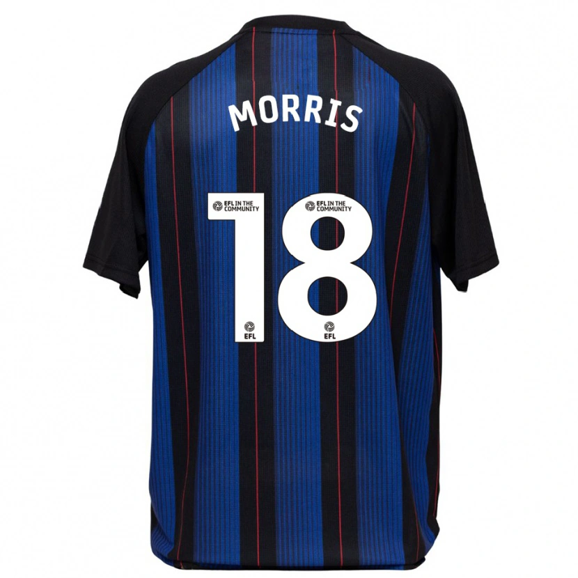 Danxen Damen Aidan Morris #18 Blau Schwarz Auswärtstrikot Trikot 2025/26 T-Shirt