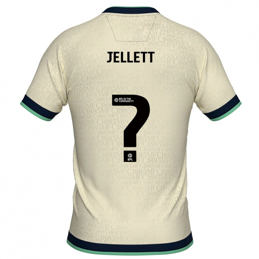 Danxen Damen Lucy Jellett #0 Champagner Marine Auswärtstrikot Trikot 2025/26 T-Shirt