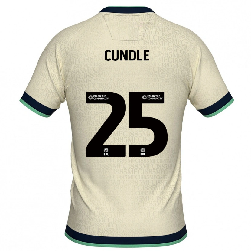Danxen Damen Luke Cundle #25 Champagner Marine Auswärtstrikot Trikot 2025/26 T-Shirt