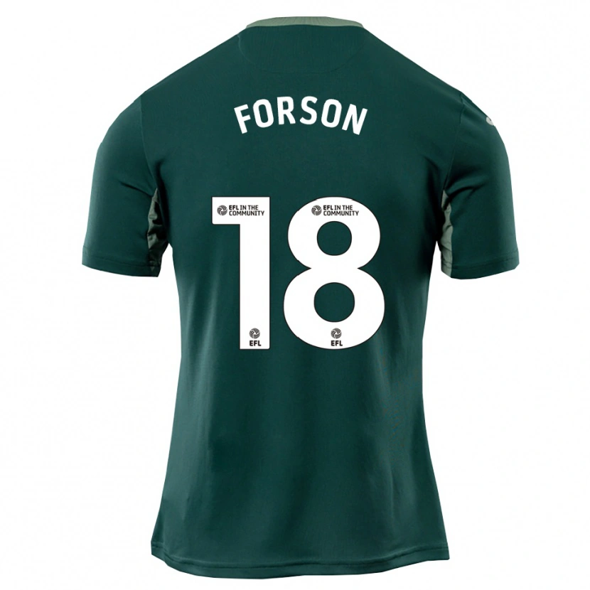Danxen Damen Amankwah Forson #18 Grün Weiß Lila Auswärtstrikot Trikot 2025/26 T-Shirt
