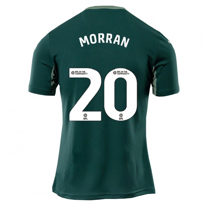 Danxen Damen Eloise Morran #20 Grün Weiß Lila Auswärtstrikot Trikot 2025/26 T-Shirt