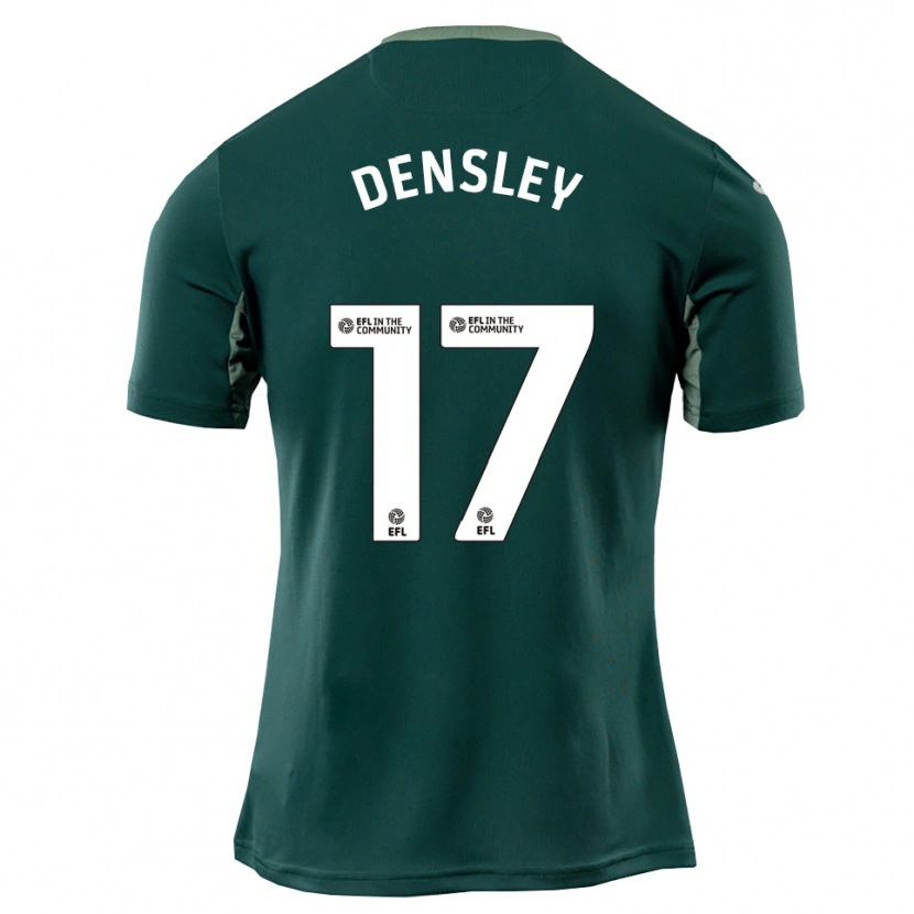 Danxen Damen Lara Densley #17 Grün Weiß Lila Auswärtstrikot Trikot 2025/26 T-Shirt