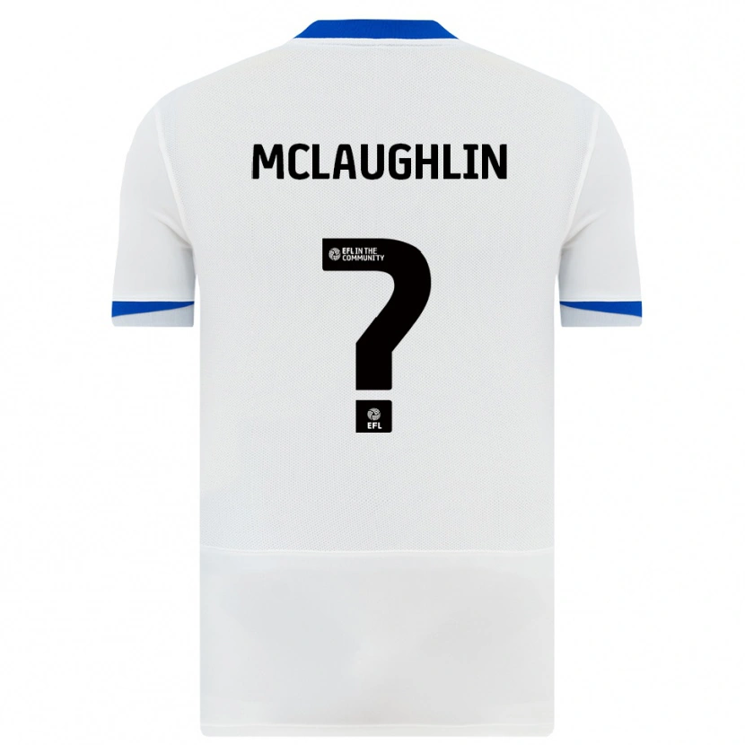 Danxen Damen Erin Mclaughlin #0 Weiß Schwarz Auswärtstrikot Trikot 2025/26 T-Shirt