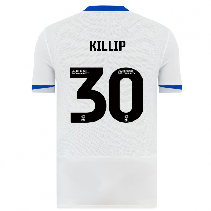 Danxen Damen Ben Killip #30 Weiß Schwarz Auswärtstrikot Trikot 2025/26 T-Shirt