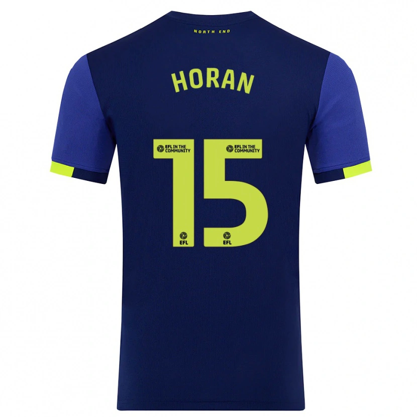Danxen Damen Ellis Horan #15 Marine Gelb Auswärtstrikot Trikot 2025/26 T-Shirt