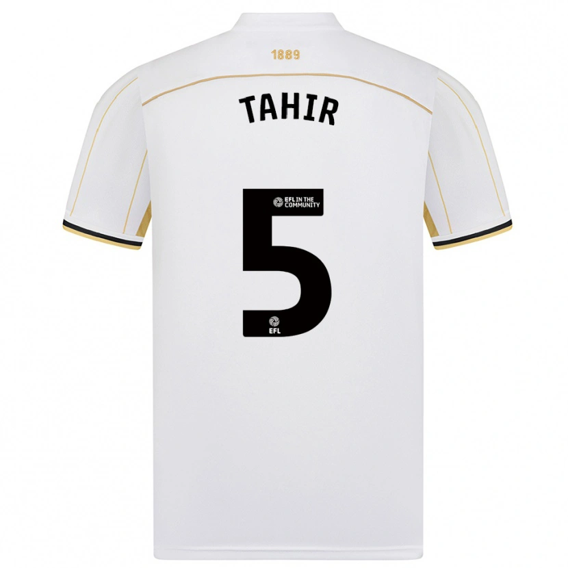 Danxen Damen Zain Tahir #5 Weiß Gold Auswärtstrikot Trikot 2025/26 T-Shirt
