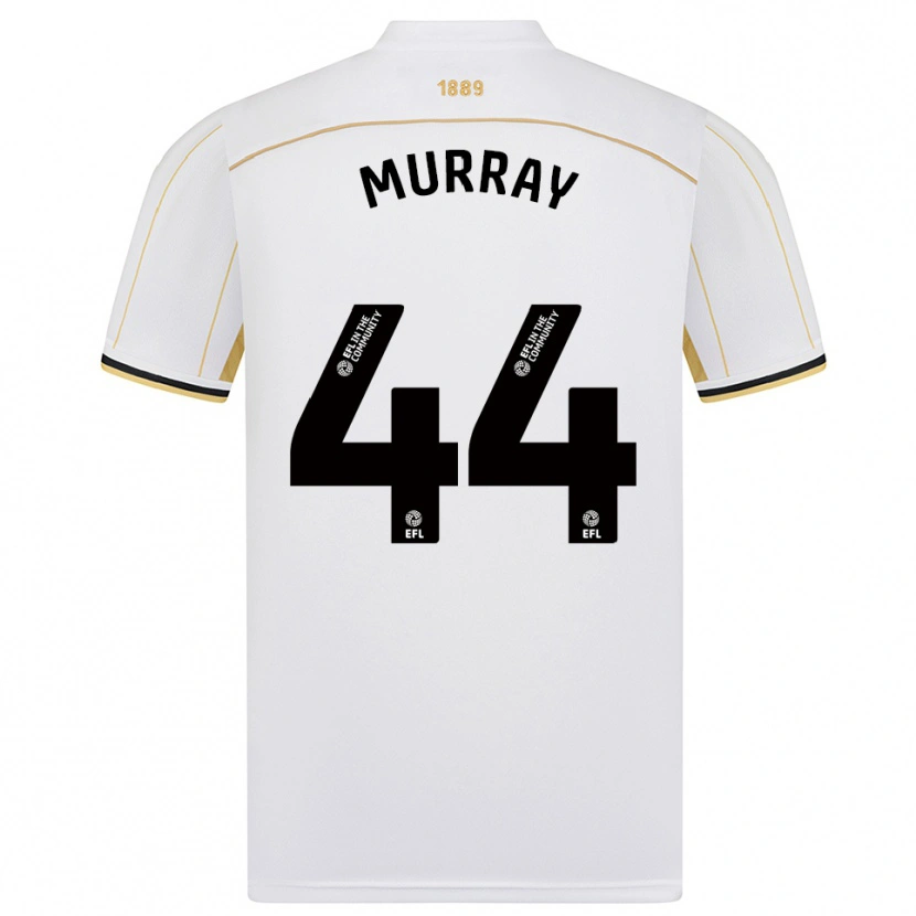 Danxen Damen Satara Murray #44 Weiß Gold Auswärtstrikot Trikot 2025/26 T-Shirt