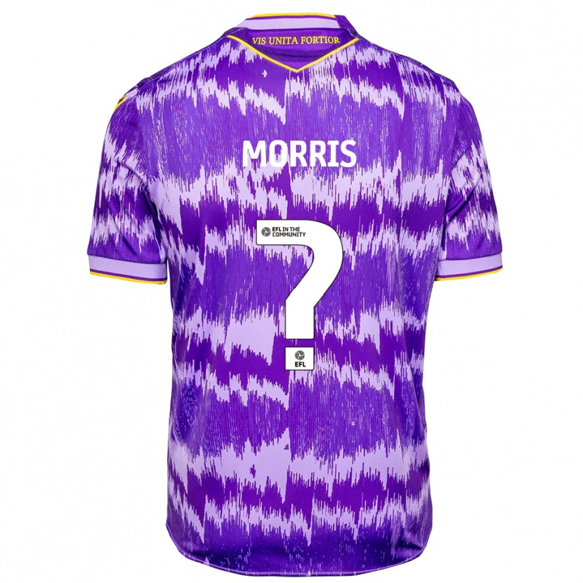 Danxen Damen Joe Morris #0 Lila Gelb Auswärtstrikot Trikot 2025/26 T-Shirt