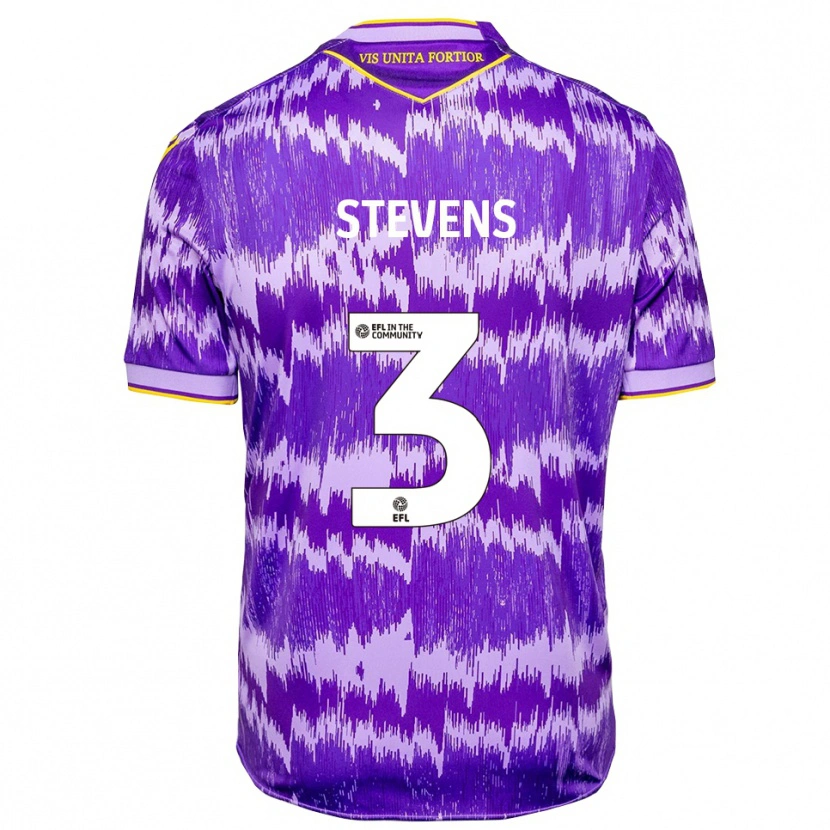 Danxen Damen Enda Stevens #3 Lila Gelb Auswärtstrikot Trikot 2025/26 T-Shirt
