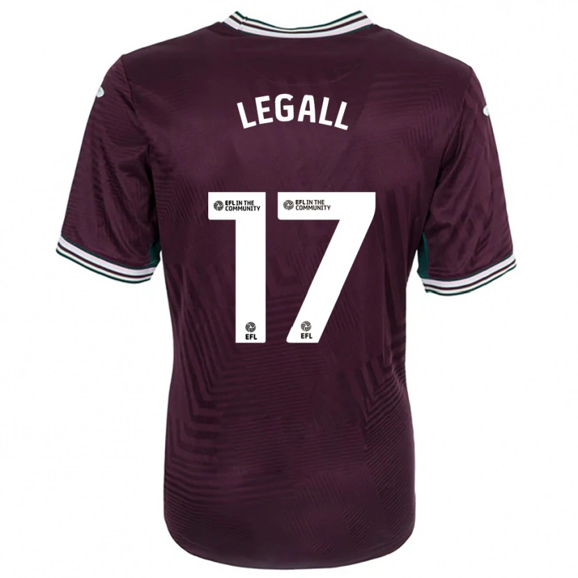 Danxen Damen Monet Legall #17 Rostrot Weiß Auswärtstrikot Trikot 2025/26 T-Shirt