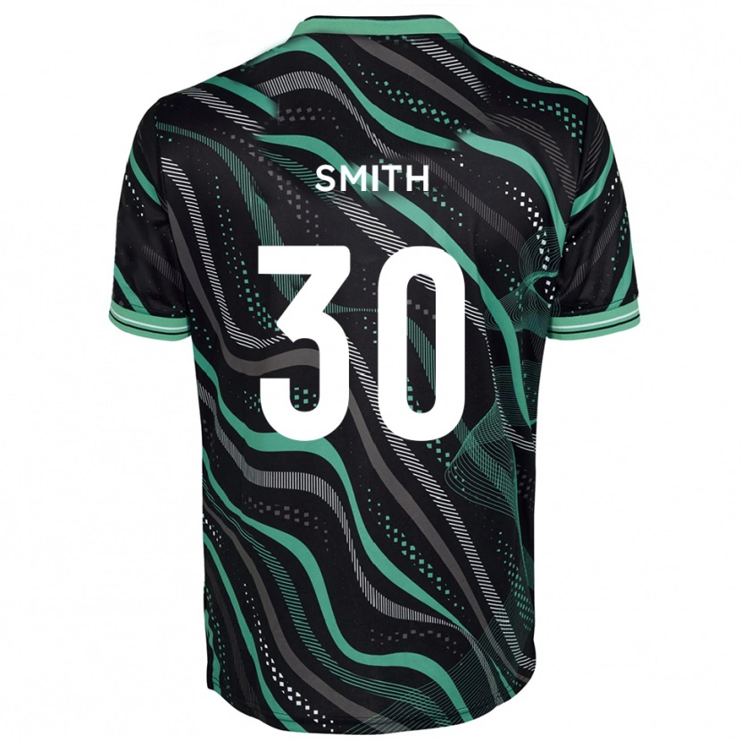 Danxen Damen Jude Smith #30 Schwarz Grün Auswärtstrikot Trikot 2025/26 T-Shirt
