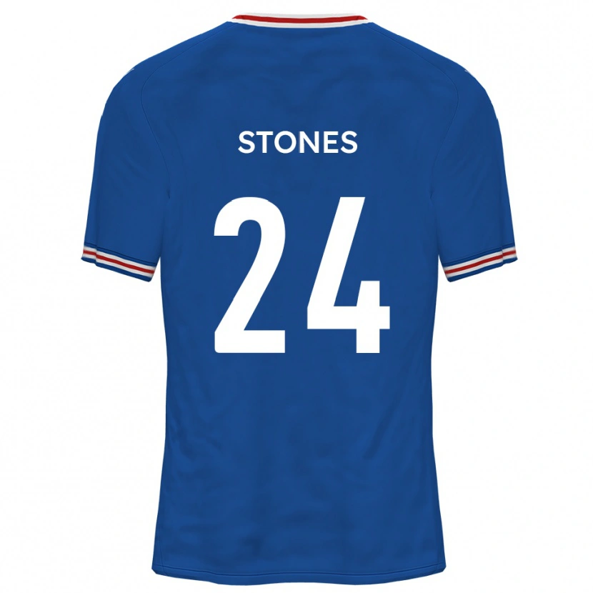 Danxen Damen Josh Stones #24 Dodger Blau Auswärtstrikot Trikot 2025/26 T-Shirt