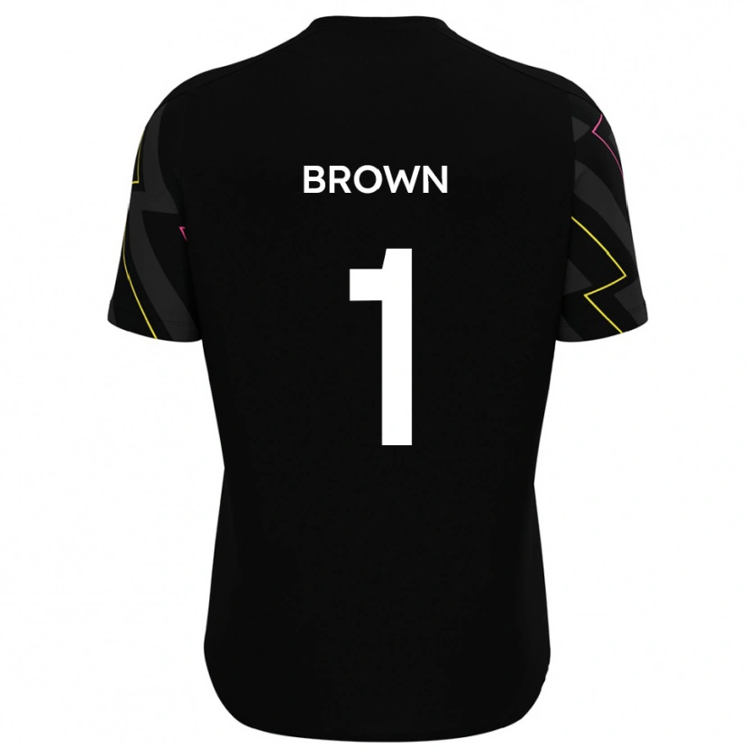 Danxen Damen Rory Brown #1 Schwarz Grau Auswärtstrikot Trikot 2025/26 T-Shirt