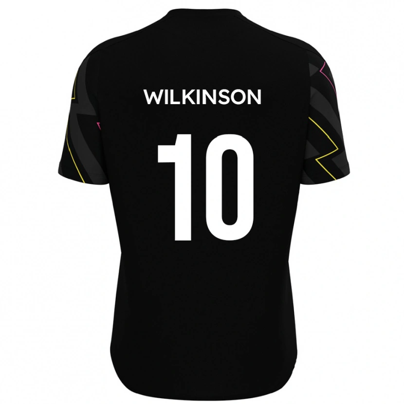 Danxen Damen Conor Wilkinson #10 Schwarz Grau Auswärtstrikot Trikot 2025/26 T-Shirt