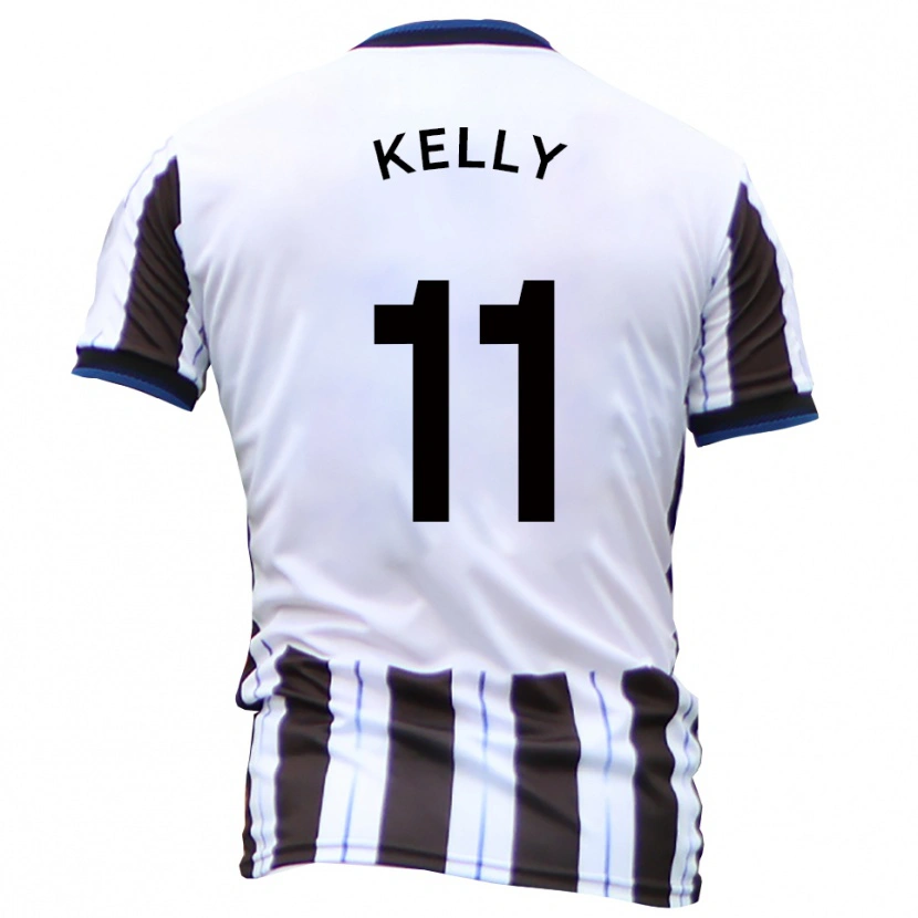 Danxen Damen Oscar Kelly #11 Weiß Schwarz Auswärtstrikot Trikot 2025/26 T-Shirt