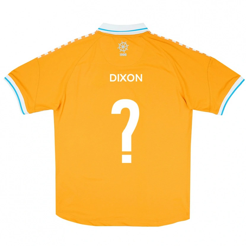 Danxen Damen Hannah Dixon #0 Gelb Blau Auswärtstrikot Trikot 2025/26 T-Shirt