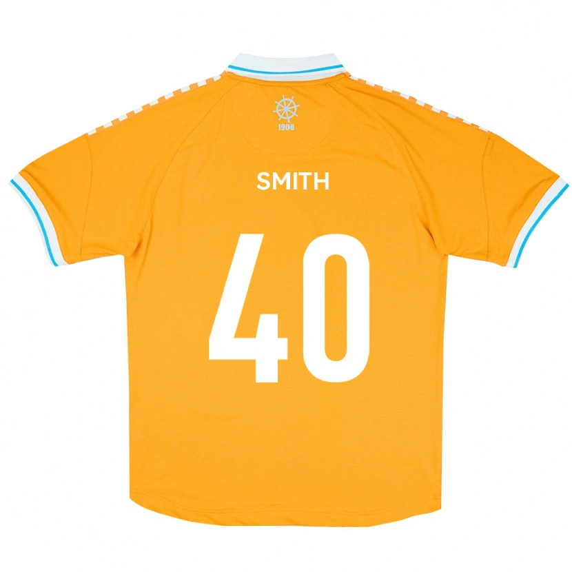 Danxen Damen Adam Smith #40 Gelb Blau Auswärtstrikot Trikot 2025/26 T-Shirt
