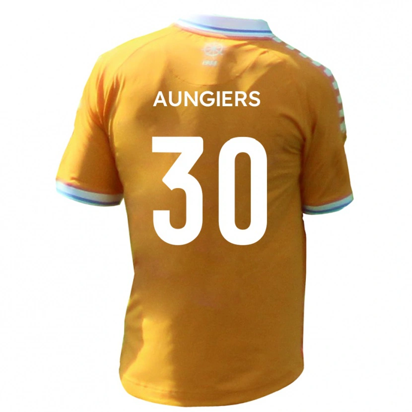 Danxen Damen Joe Aungiers #30 Gelb Blau Auswärtstrikot Trikot 2025/26 T-Shirt