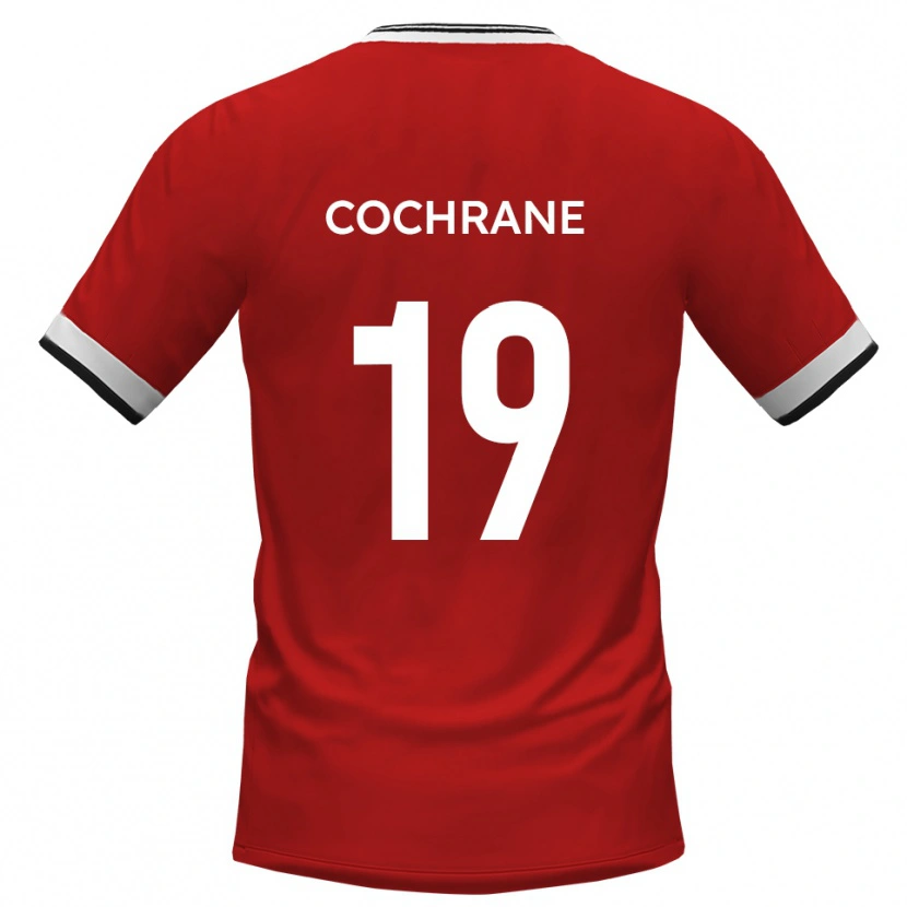 Danxen Damen Owen Cochrane #19 Weiß Schwarz Auswärtstrikot Trikot 2025/26 T-Shirt