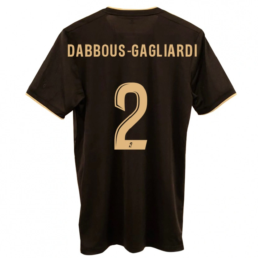 Danxen Damen Yanis Dabbous-Gagliardi #2 Blau Rot Auswärtstrikot Trikot 2025/26 T-Shirt