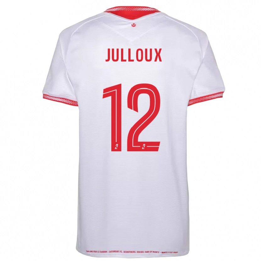 Danxen Damen Adrien Julloux #12 Schwarz Rot Auswärtstrikot Trikot 2025/26 T-Shirt
