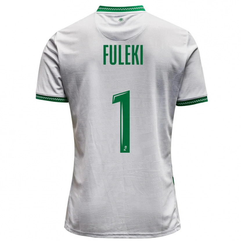Danxen Damen Rafael Fuleki #1 Weiß Grün Auswärtstrikot Trikot 2025/26 T-Shirt