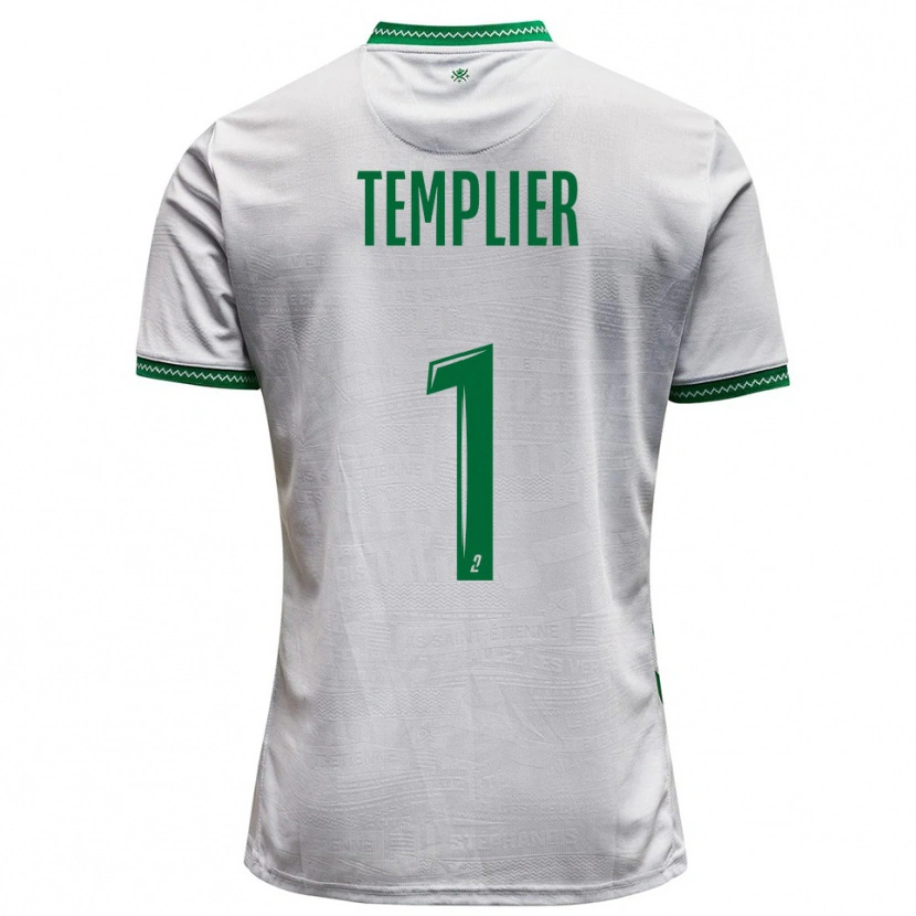 Danxen Damen Emma Templier #1 Weiß Grün Auswärtstrikot Trikot 2025/26 T-Shirt