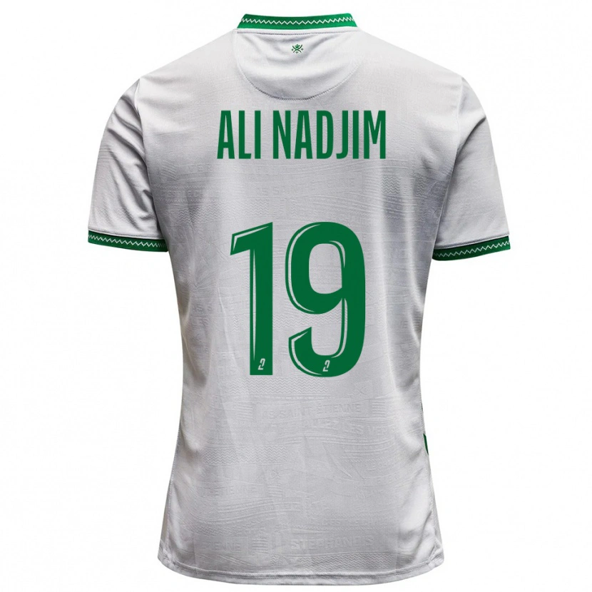 Danxen Damen Nadjma Ali Nadjim #19 Weiß Grün Auswärtstrikot Trikot 2025/26 T-Shirt