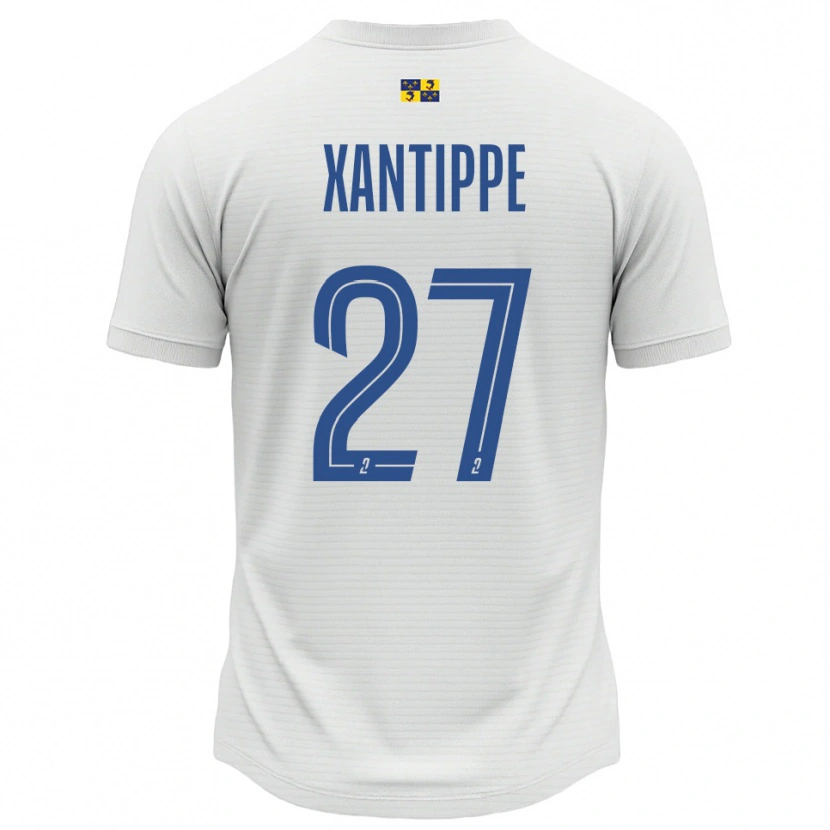 Danxen Damen Matthéo Xantippe #27 Weiß Blau Auswärtstrikot Trikot 2025/26 T-Shirt
