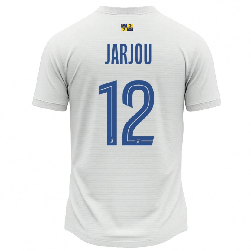 Danxen Damen Lamine Jarjou #12 Weiß Blau Auswärtstrikot Trikot 2025/26 T-Shirt