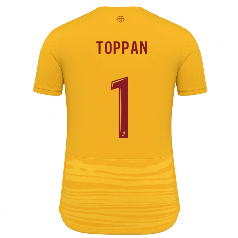 Danxen Damen Mae Toppan #1 Orange Burgunder Auswärtstrikot Trikot 2025/26 T-Shirt