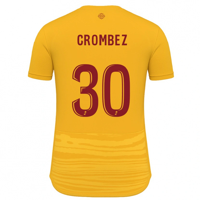 Danxen Damen Enzo Crombez #30 Orange Burgunder Auswärtstrikot Trikot 2025/26 T-Shirt