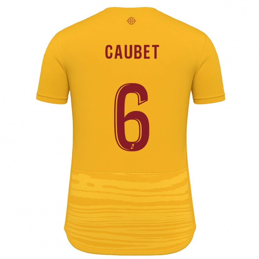 Danxen Damen Antoine Caubet #6 Orange Burgunder Auswärtstrikot Trikot 2025/26 T-Shirt