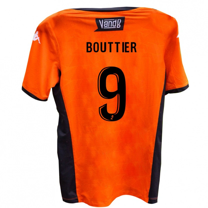 Danxen Damen Evan Bouttier #9 Weiß Schwarz Auswärtstrikot Trikot 2025/26 T-Shirt