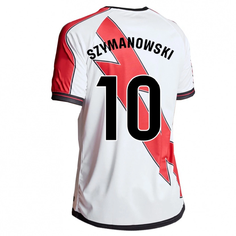 Danxen Kinder Marianela Szymanowski #10 Weiß Rot Heimtrikot Trikot 2025/26 T-Shirt